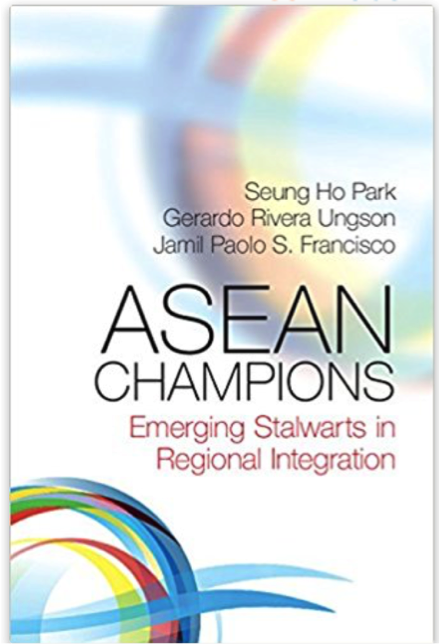 ASEAN Champions: Emerging Stalwarts in Regional Integration, a book co-authored by Seung Ho Park, Gerardo R. Ungson, and Jamil Paolo S. Francisco