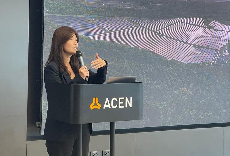 ACEN Senior Vice President and Head of Corporate Communications and Sustainability, Ms. Irene Maranan