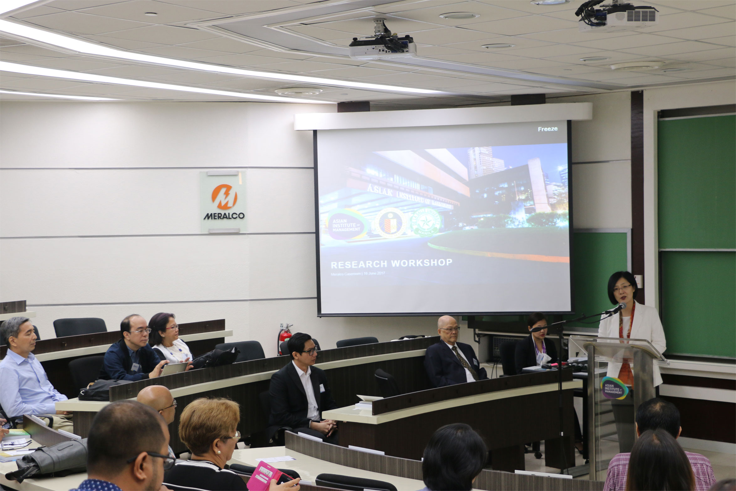AIM hosts joint research workshop with DLSU, and ADMU