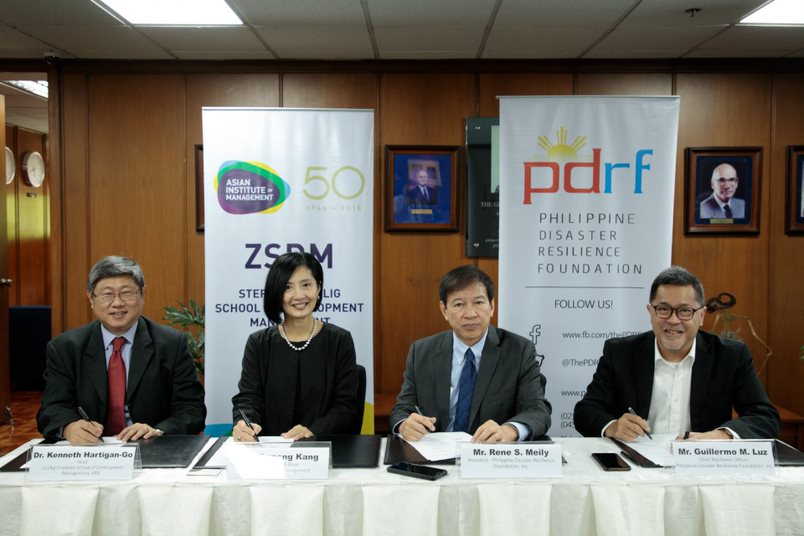 AIM Inks Partnership with PDRF to Champion Disaster Resilience Education