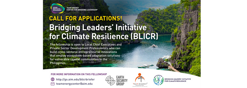 Bridging Leaders Initiative for Climate Resilience