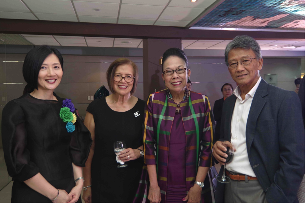 Jikyeong Kang, Maria Banatao, Patricia Licuanan, Chairman of the Commission on Higher Education, and Dado Banatao, PhilDev Chairman