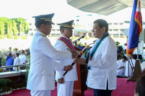 Lieutenant General Carlito G. Galvez, Jr. at the AFP Change of Command Ceremony