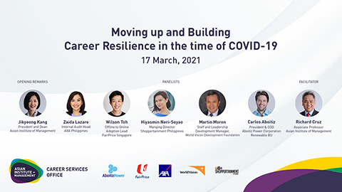 Championing Your Career Panel Webinar