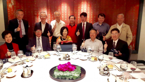 Taiwan Alumni Association Welcomes AIM President and Dean