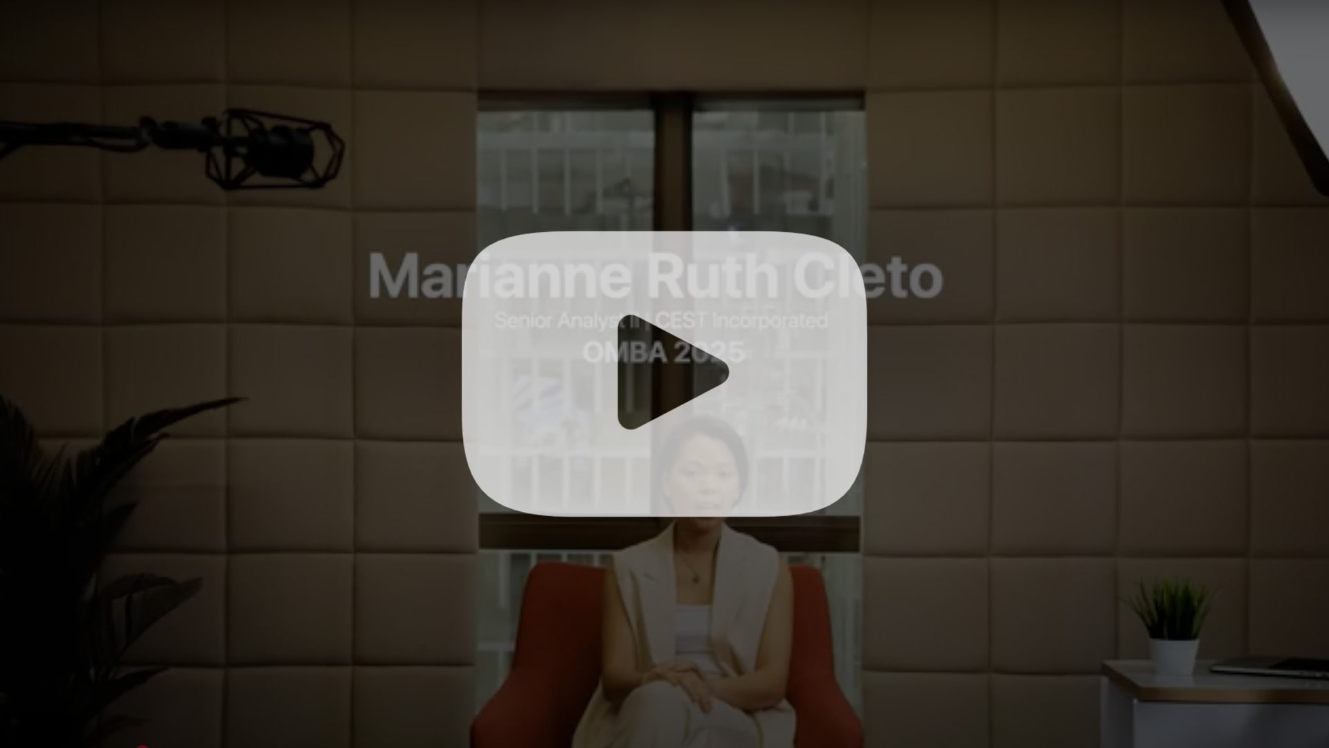 OMBA Marianne Cleto, OMBA 2025 VIDEO