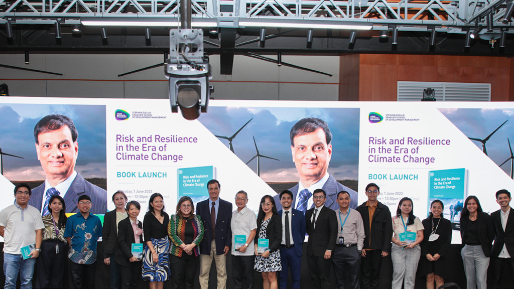 Vinod Thomas Launches Risk and Resilience in the Era of Climate Change