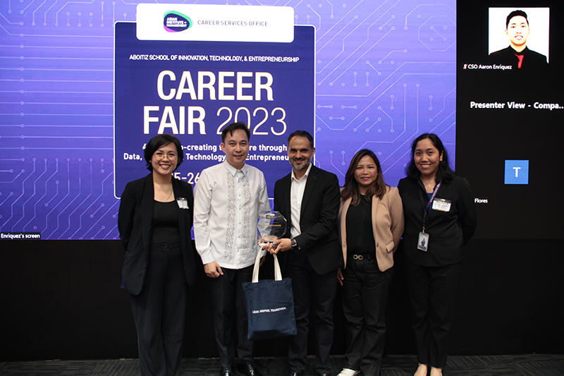 AIM’s Career Services Office Concludes Career Fair for ASITE students