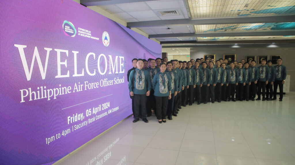 students of the Philippine Air Force Officer School (PAFOS)