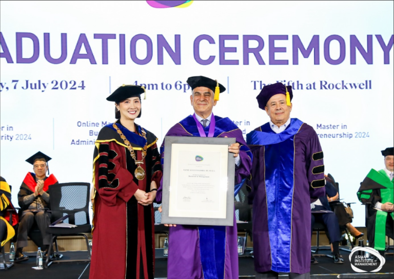 Confers Honorary Degree of Doctorate