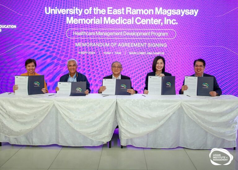 AIM and UERM Launch the UERM Healthcare Management Development Program