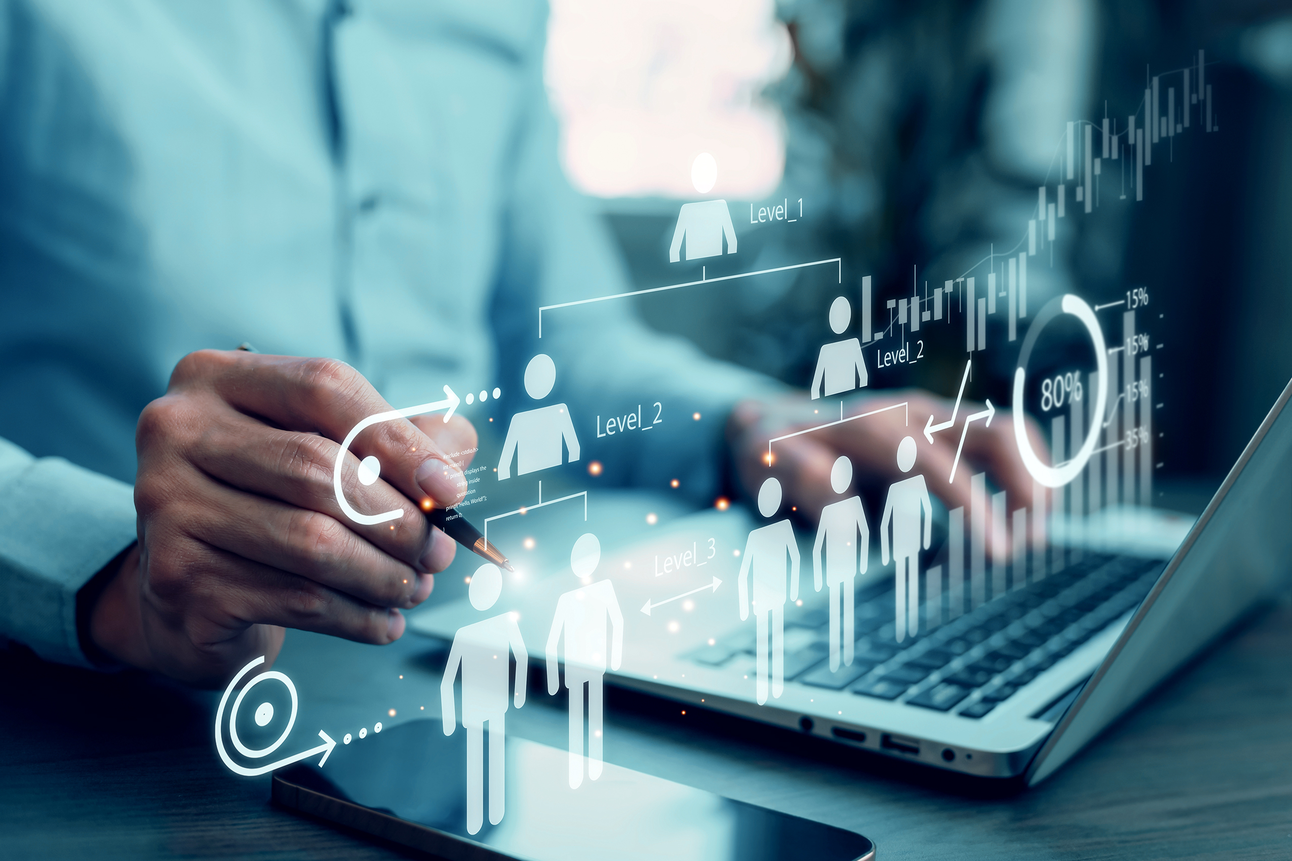 A,Business,Professional,Analyzing,Human,Resource,Management,And,Organizational,Structure