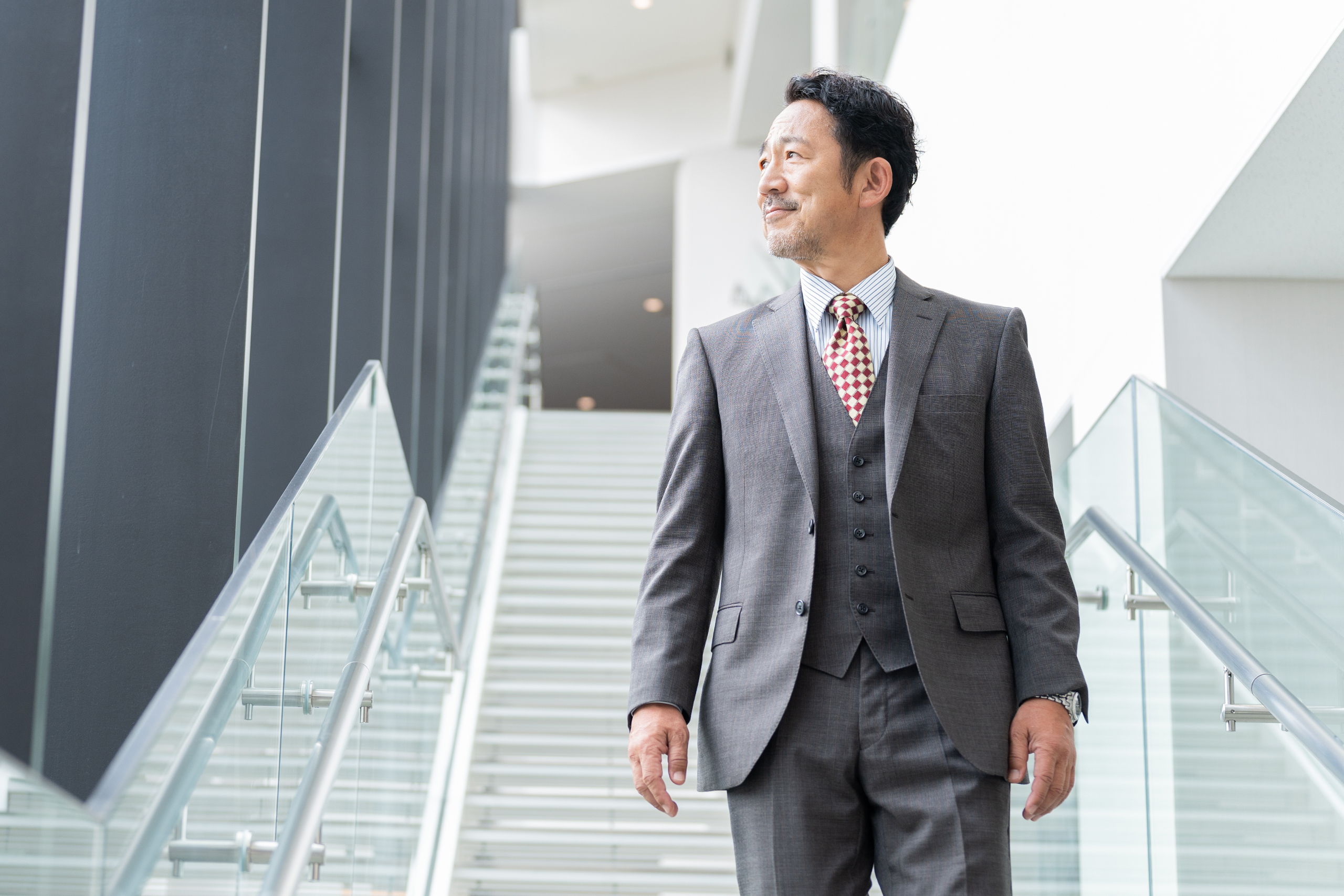Asian,Businessman,Working,In,Office