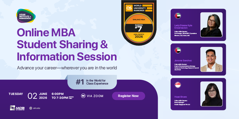 OMBA Student Sharing Info Session Website Banner