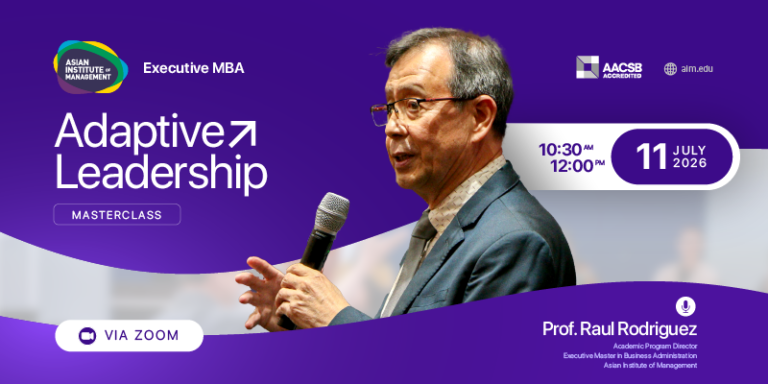 EMBA July Masterclass Web Banner